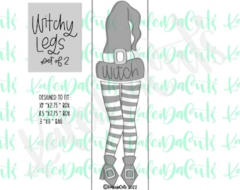 BYO Skinny Witch Legs Set of 2 Cookie Cutters