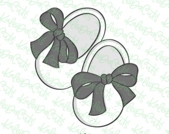 Coquette Baby Shoes Cookie Cutter