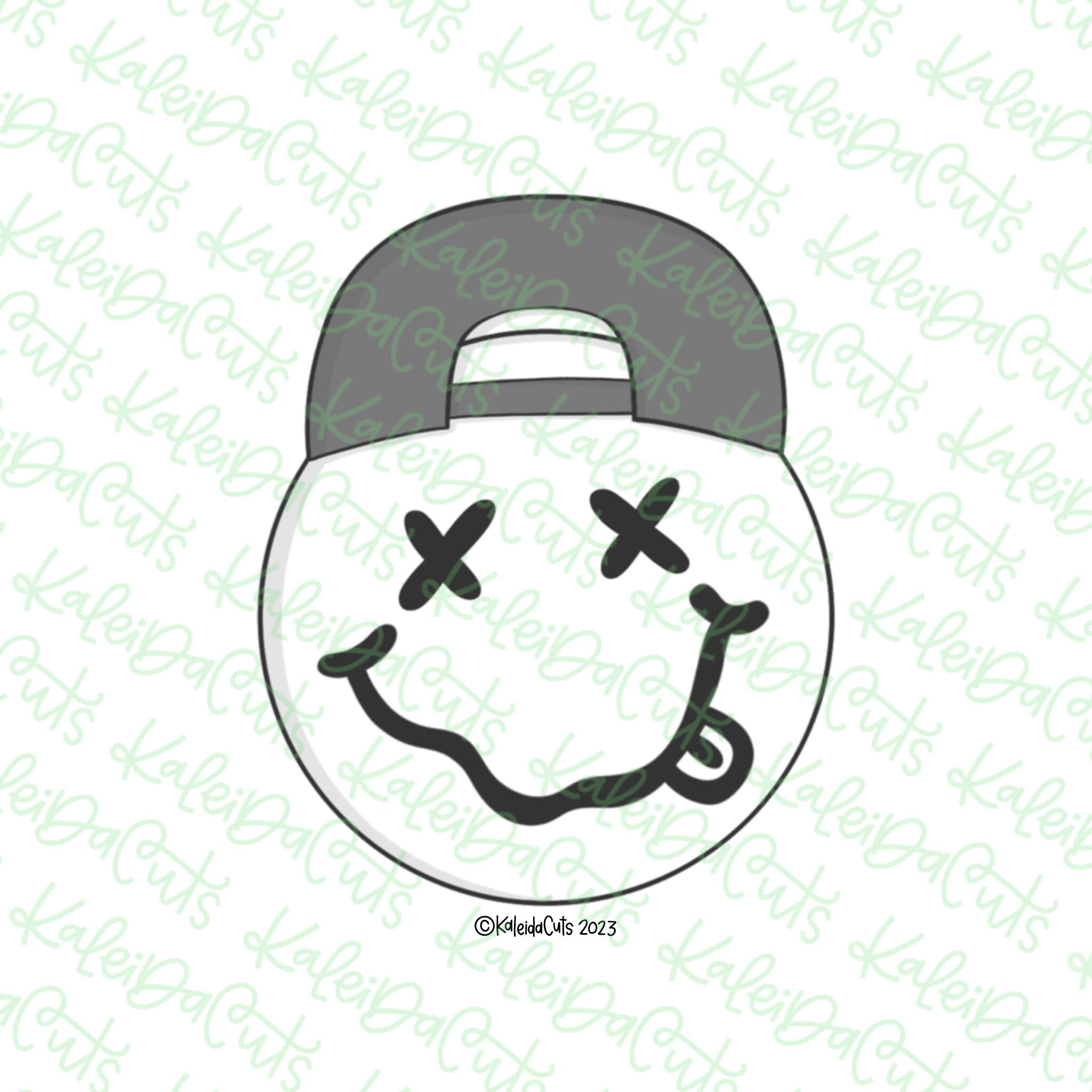 Rad Smiley Face Cookie Cutter - Etsy