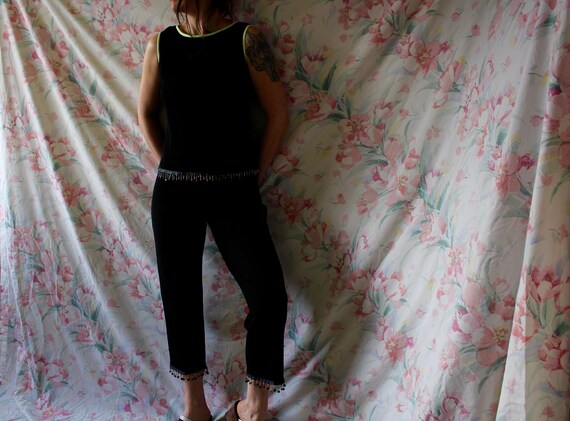 90s Ronnie Nicole two piece beaded stretchy minima