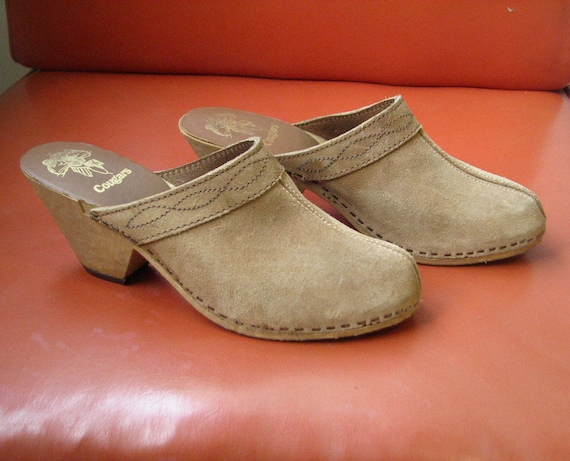 suede clog shoes