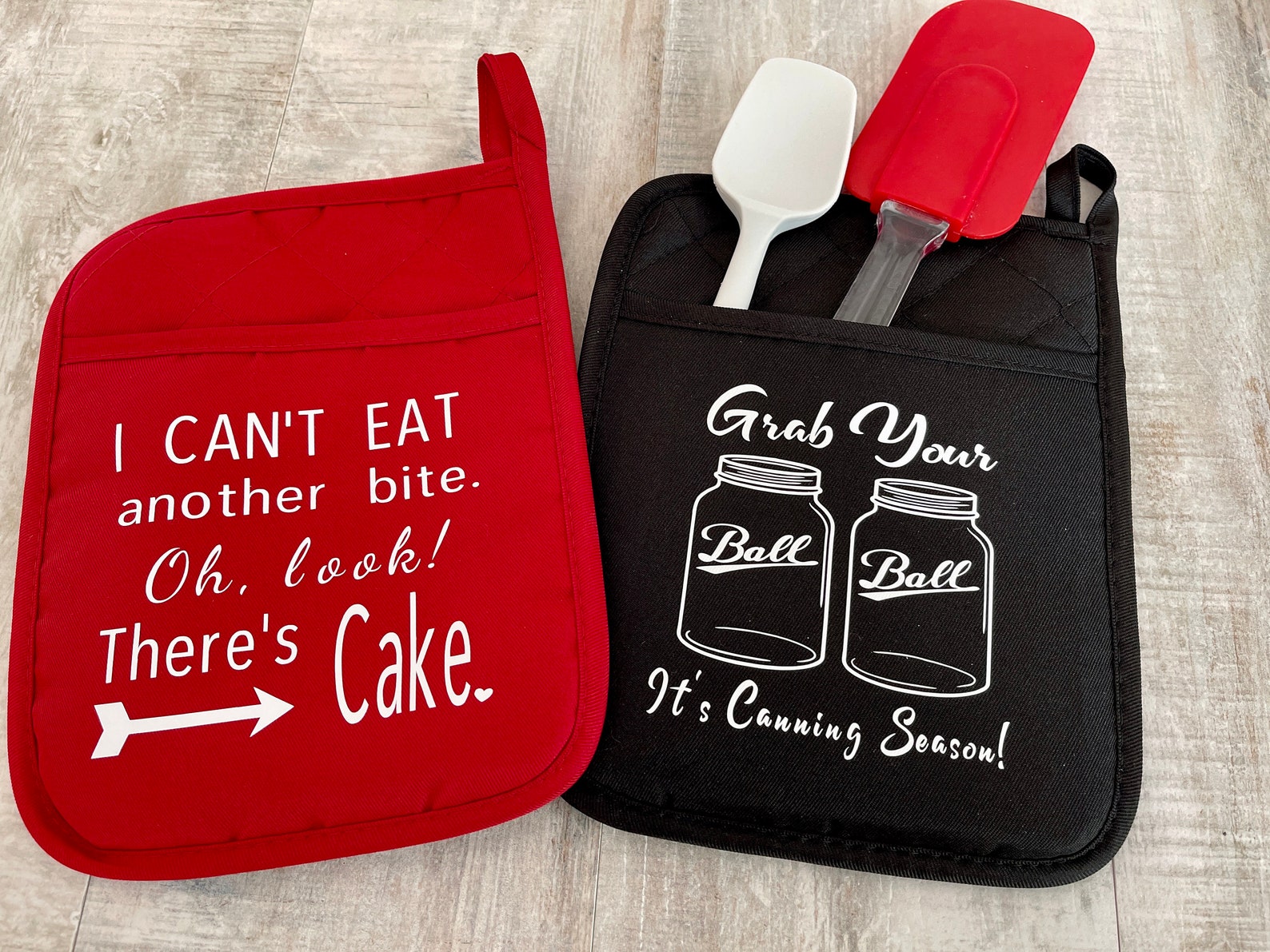 Funny Sayings Pot Holder Oven Mitt Pocket Pot Holder Etsy