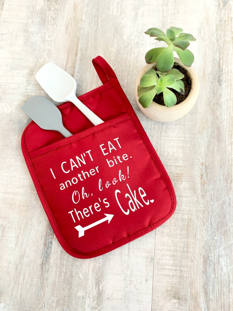 Funny Sayings Pot Holder Oven Mitt Pocket Pot Holder Etsy