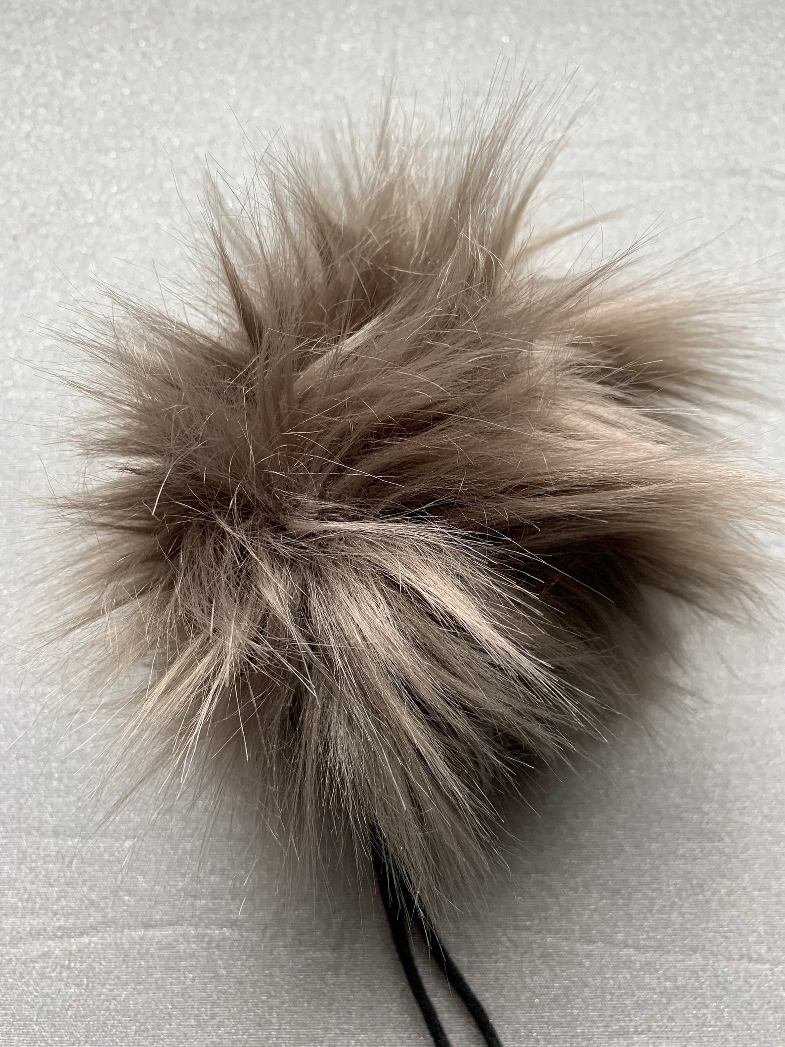 Faux Fur Small 4.5 to 5 Faux fur pom poms Faux | Etsy