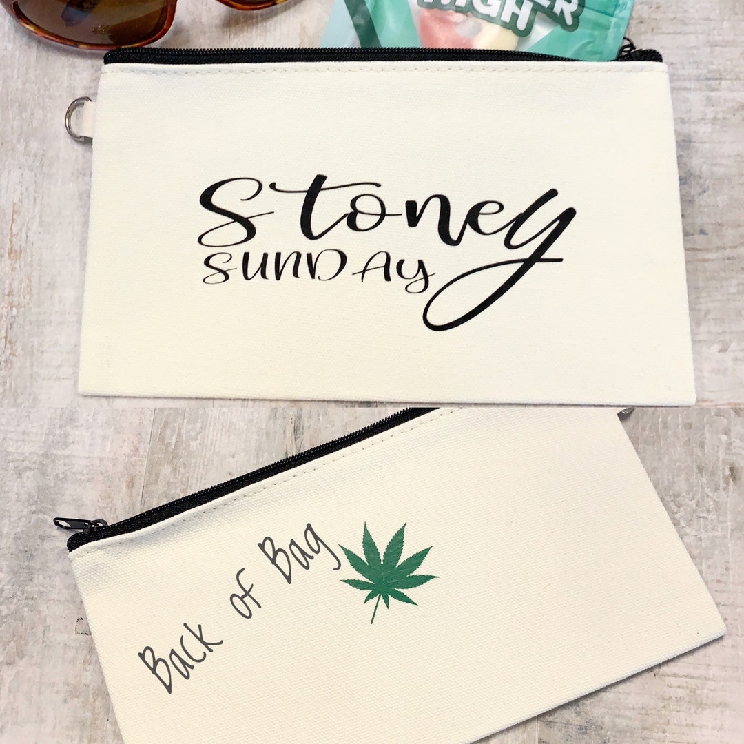 Canvas Stoner Bag Funny Stash Gift Weed Bag. Saying Stoney Etsy