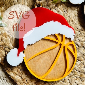 Basketball Ornament SVG