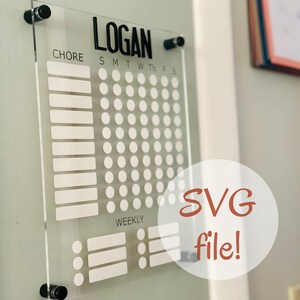 家事表 SVG