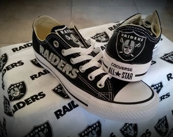 Oakland Raiders Converse Chucks