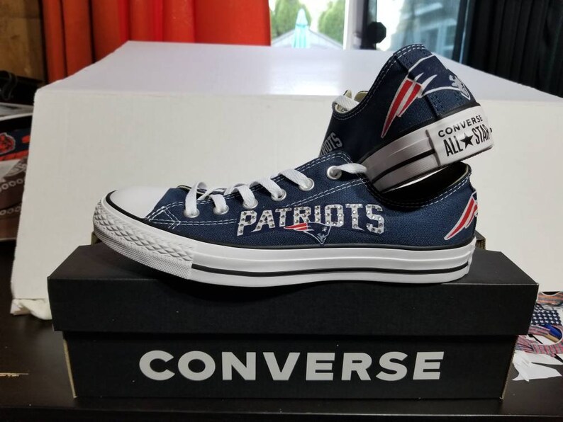 New England Patriots Converse Chucks 