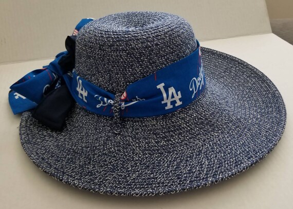la dodgers hat grey brim