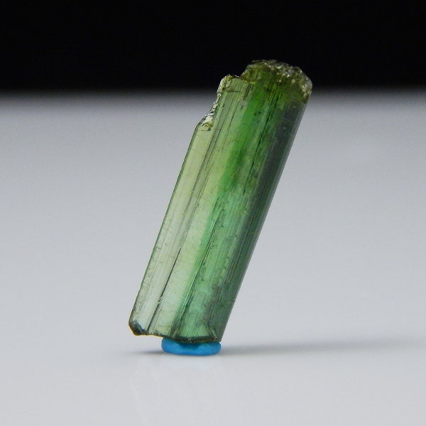 Green Maine Tourmaline Crystal - Mt. Mica! Natural Terminated Museum Grade Elbaite, Collectible Mineral Specimen! (4 carats!) Gemstone Sale