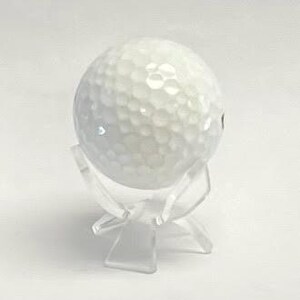 Acrylic Golf Ball Display Stand: Hole In One Award Base