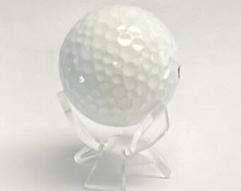 Présentoir pour balles de golf en acrylique : base prix trou en un