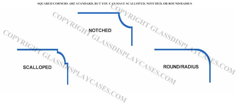 Lacrosse Ball Vitrine: Mahagoni oder schwarz mit Holzsockel Bild 4