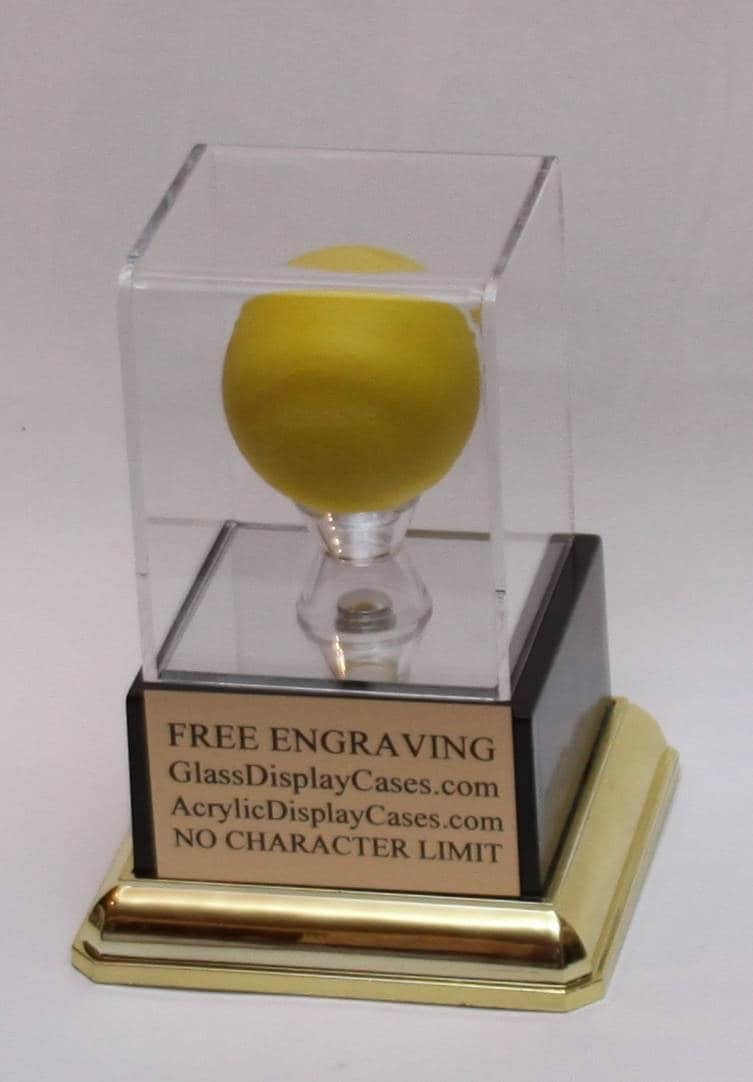 Lacrosse Ball Personalized Acrylic Display Case With Black and Etsy