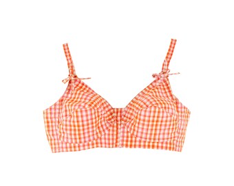 checkerboard bralette