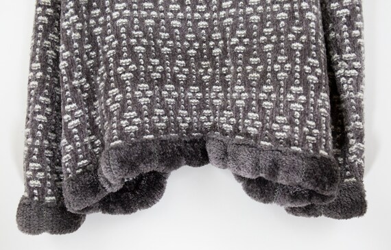 Vintage RARE Avant Garde Grey Chenille Tejido De gran tamano Cardigan Tamano de sueter GRANDE Etsy Mexico
