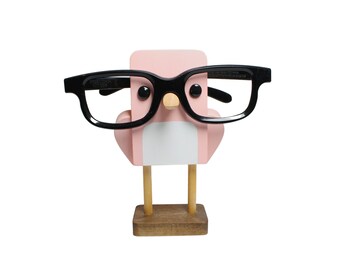 Porte-lunettes d'oiseau pastel | Porte-lunettes | Décor moderne | Pastel Danois