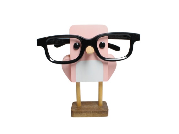 Pastel Bird Wearing Eyeglass Stand Glasses Holder Modern Decor Danish  Pastel -  UK