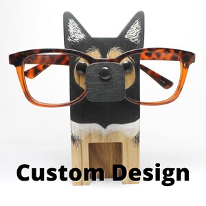 German Shepherd Eyeglass Stand / Glasses Holder image 7