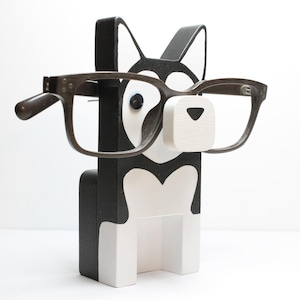 Siberian Husky Eyeglass Stand / Glasses Holder