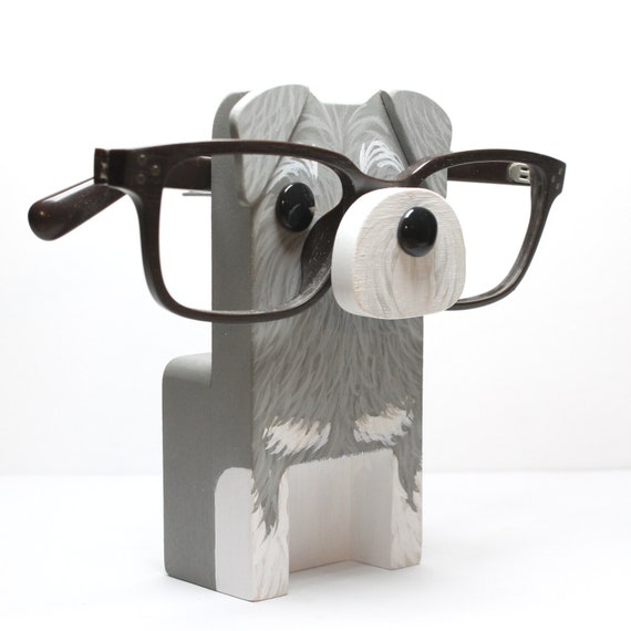 シュナウザー犬用眼鏡スタンド/メガネホルダー - Etsy 日本