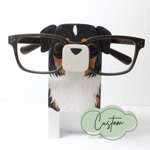 Australian Shepherd Gift Eyeglass Stand Aussie Ornament Memorial Gift Personalized Custom