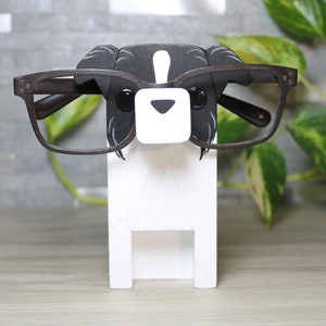 Border Collie Dog Eyeglass Stand / Glasses Holder