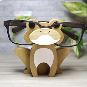 Frog Eyeglass Stand / Glasses Holder / Toad / Amphibian