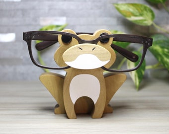 Frog Eyeglass Stand / Glasses Holder / Toad / Amphibian