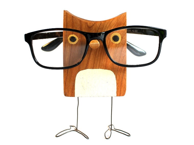 Glasses Holder Funny Wooden Glasses Stand Glasses Holder Animal Stand Cute  Glasses Holder Owl Dog Cat Hand Carved Gift for Children Mother Girlfriend