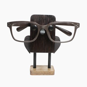 Raven Eyeglass Stand | Crow Glasses Holder | Goth Home Decor