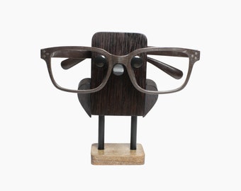 Raven Eyeglass Stand | Crow Glasses Holder | Goth Home Decor