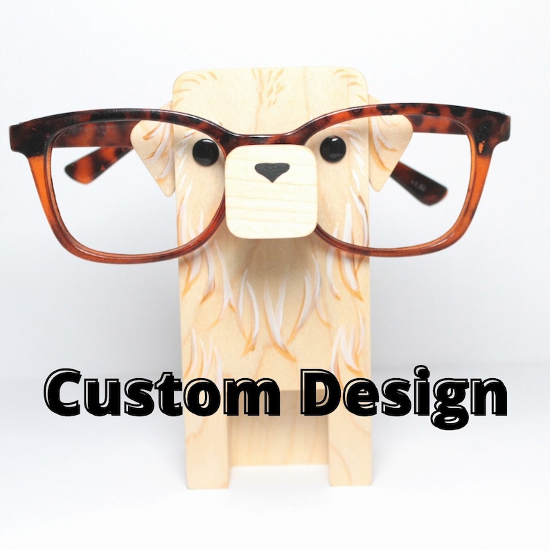 Golden Retriever Dog Eyeglass Stand / Glasses Holder image 5
