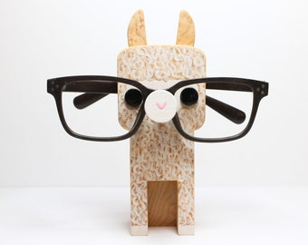 Alpaca Eyeglass Stand | Glasses Holder