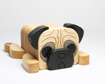 パグの足跡付き小物入れ - Etsy 日本