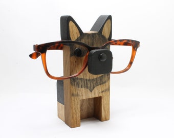 German Shepherd Eyeglass Stand / Glasses Holder