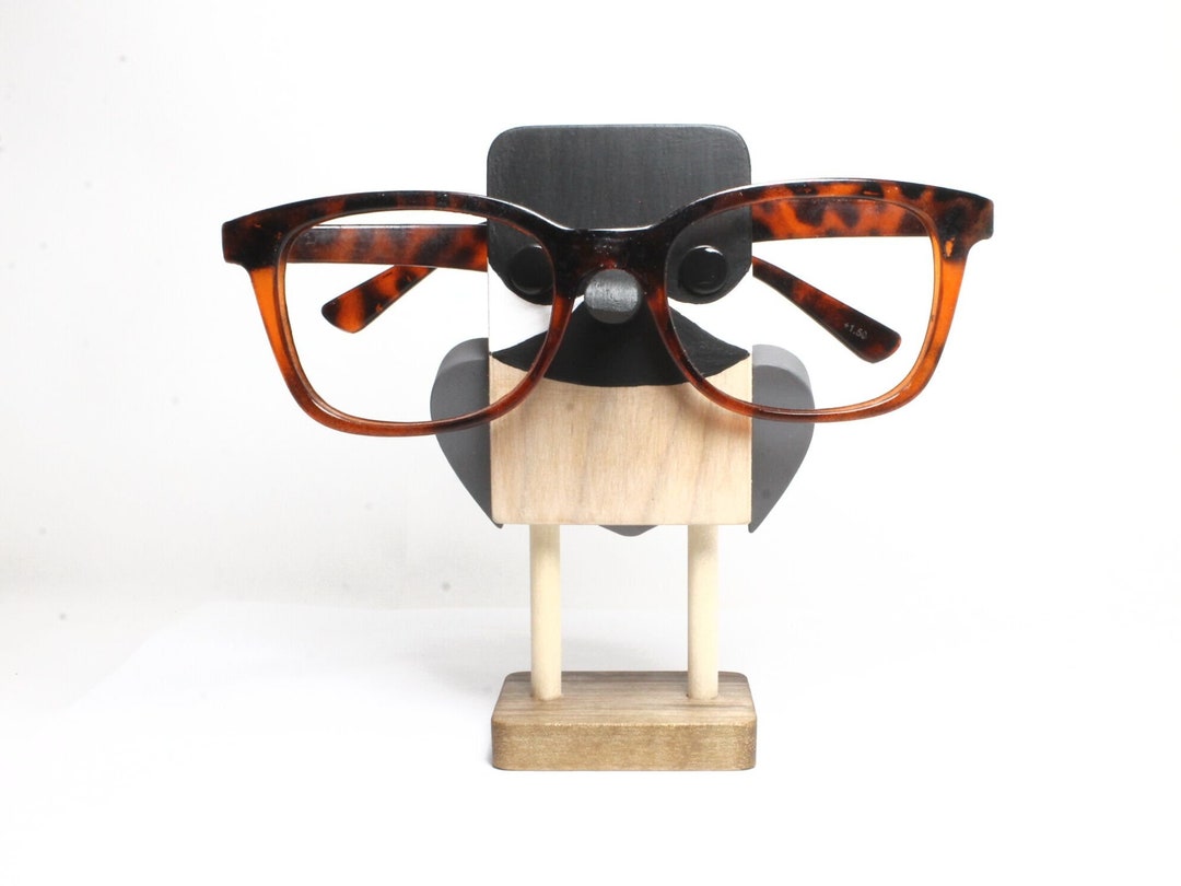 Chickadee Eyeglass Stand Bird Glasses Holder Modern Decor Etsy