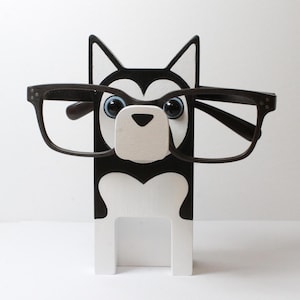 Siberian Husky Eyeglass Stand