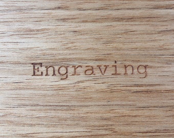 Add Engraving