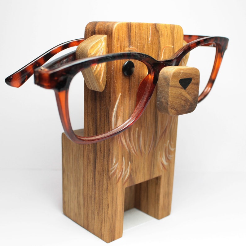 Golden Retriever Dog Eyeglass Stand / Glasses Holder image 3