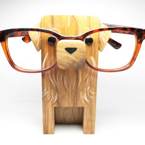 Golden Retriever Dog Eyeglass Stand / Glasses Holder