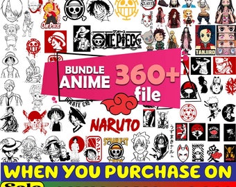 360 Files Anime Svg, Anime Svg, Anime Svg Cricut, Demon Svg, Anime Pack, Japanese Cartoon Svg, Anime Cutting Files For Cricut