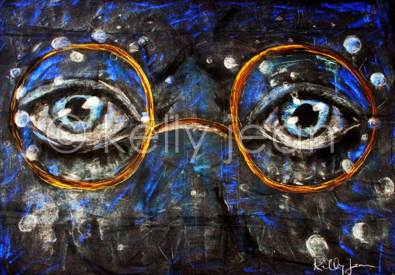 Great Gatsby Eyes PRINT Etsy