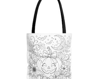 Bolsa para colorear de Halloween / Bolsa para colorear