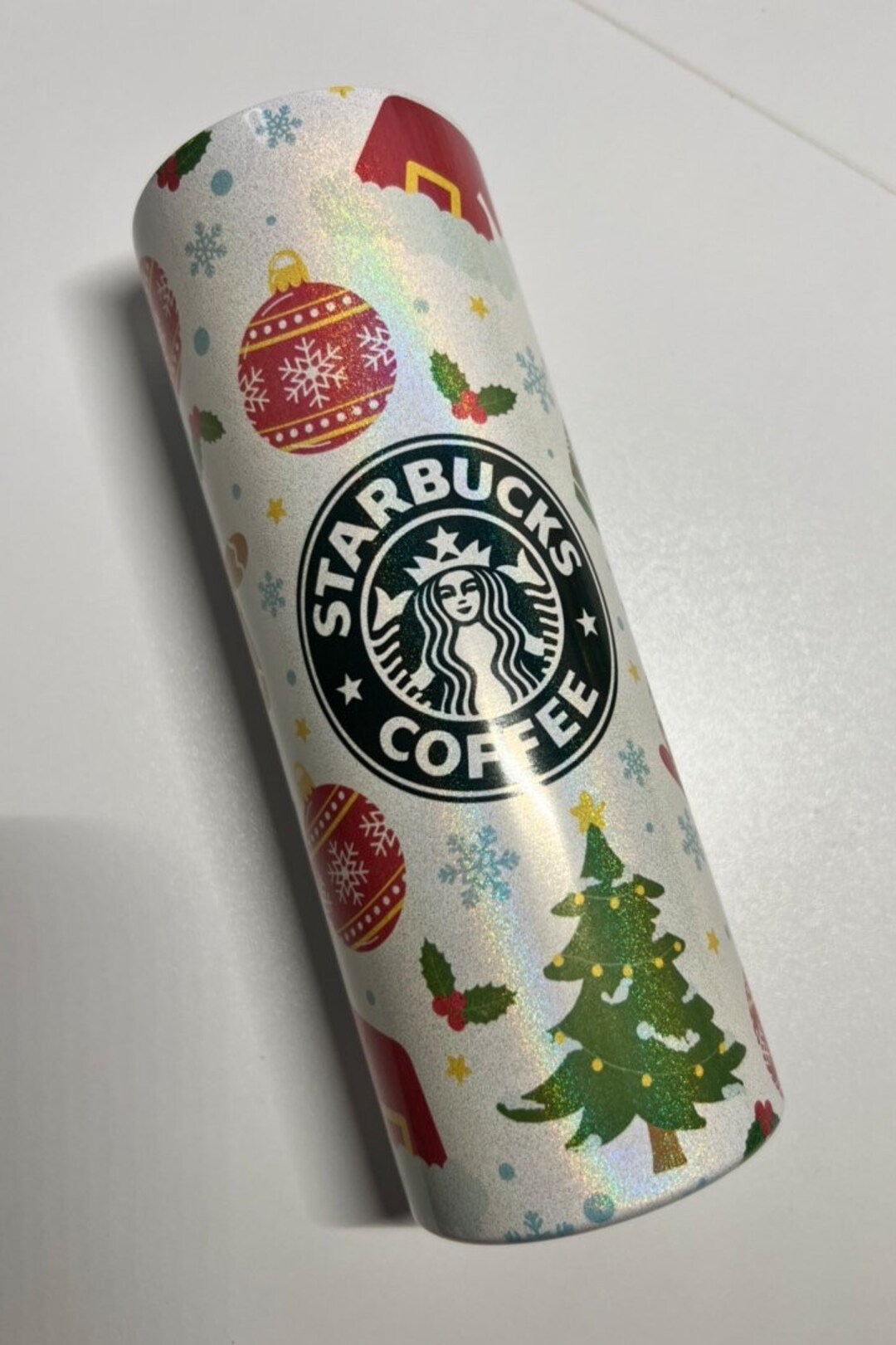 Christmas Starbucks Tumbler 20 Oz Etsy