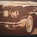 Cadillac 1960 - retro car , 4 layer, layered paper cutting, lasercut pattern, Instant download, papercut template, stencil template.