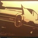 Cadillac - 1960, classic car, 4 layer, layered paper cutting, lasercut pattern, Instant download, papercut template, stencil template.