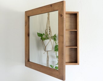 Alder Medicine Cabinet - Bathroom Cabinet - Wall Storage Unit - Bathroom Organization