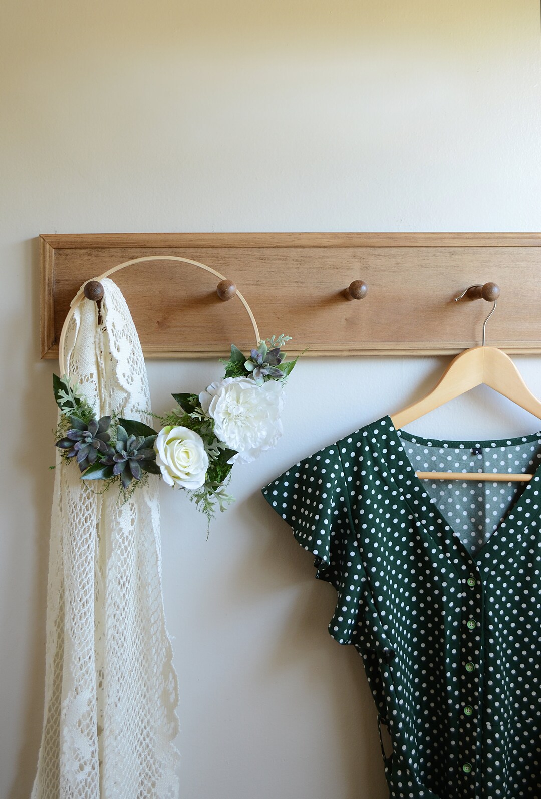 Wood Peg Rail Wooden Peg Rack Shaker Peg Rail Coat Rack Etsy